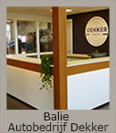 Balie Autobedrijf Dekker