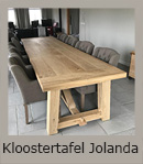 Kloostertafel Jolanda
